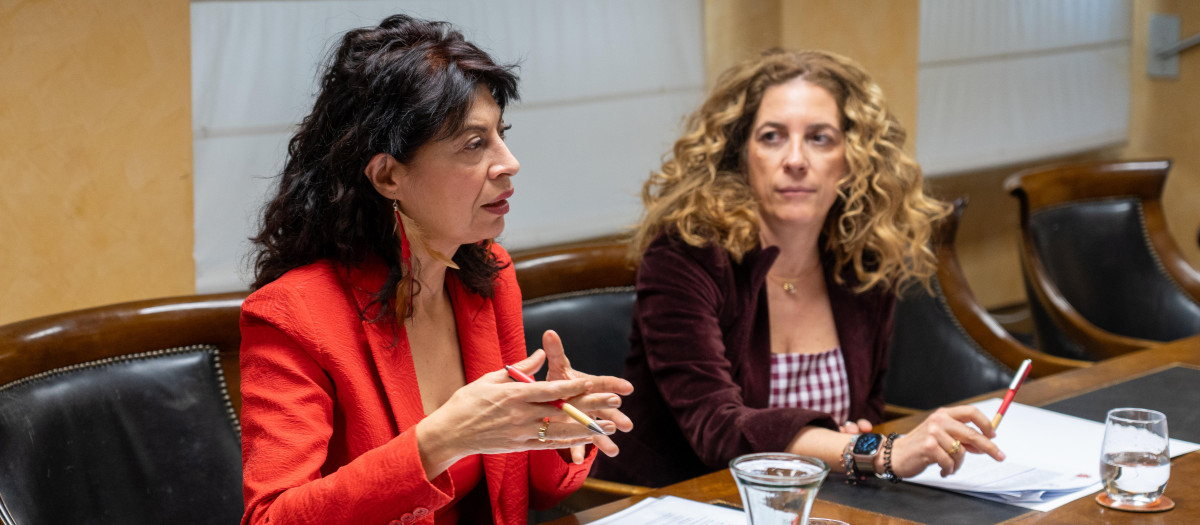 La ministra de Igualdad, Ana Redondo,este viernes en Valladolid