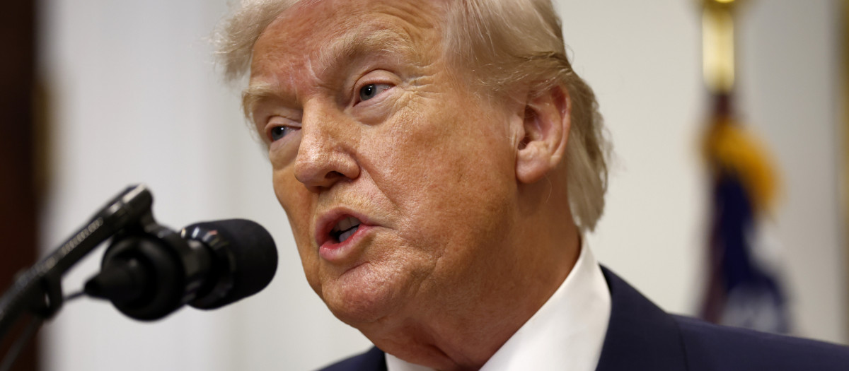 El presidente de EE.UU., Donald Trump