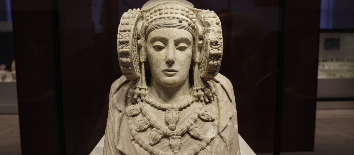 La Dama de Elche en el Museo Arqueológico Nacional