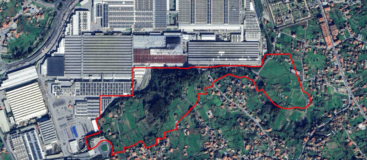 Ámbito de Vigo afectado por la ampliación de Balaídos