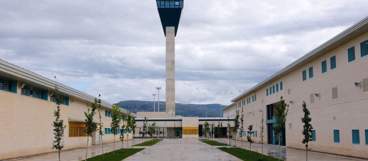 Imagen de la cárcel de Castellón en la que se ha producido el ataque