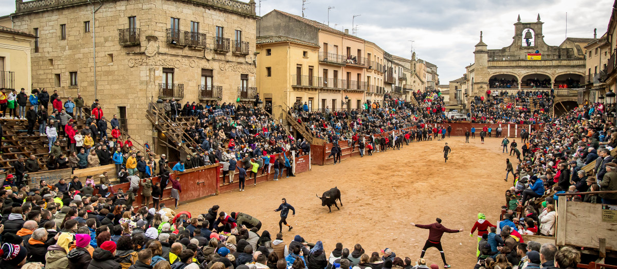 Celebración del Carnaval del Toro en Ciudad Rodrigo (Salamanca) en 2025