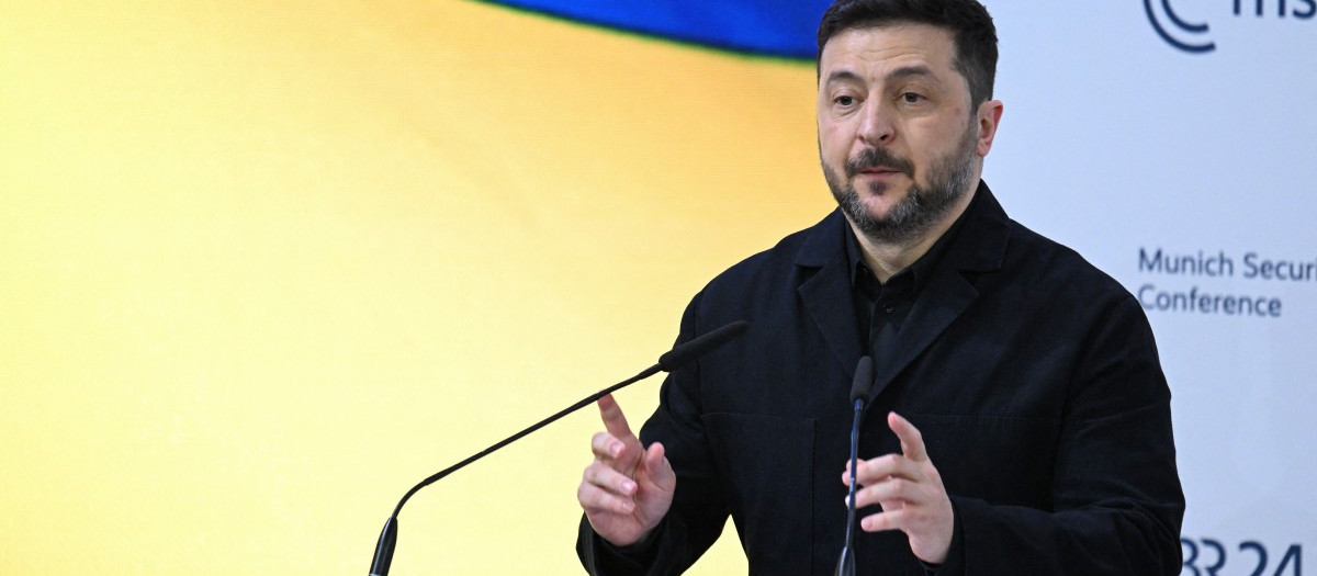 Zelenski en la 63 Conferencia de Seguridad de Munich