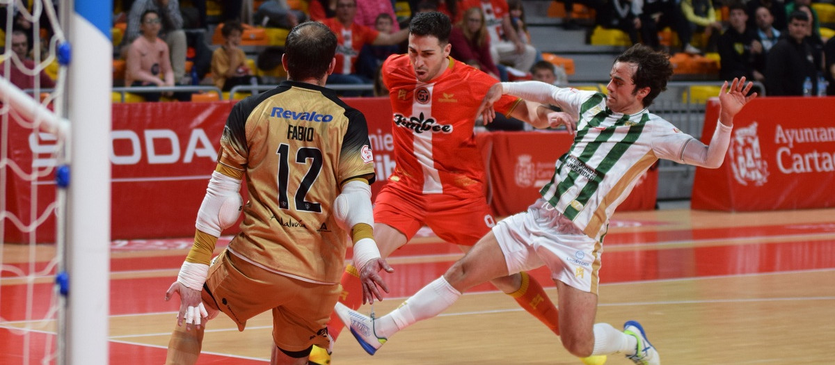 Lance del encuentro en Cartagena