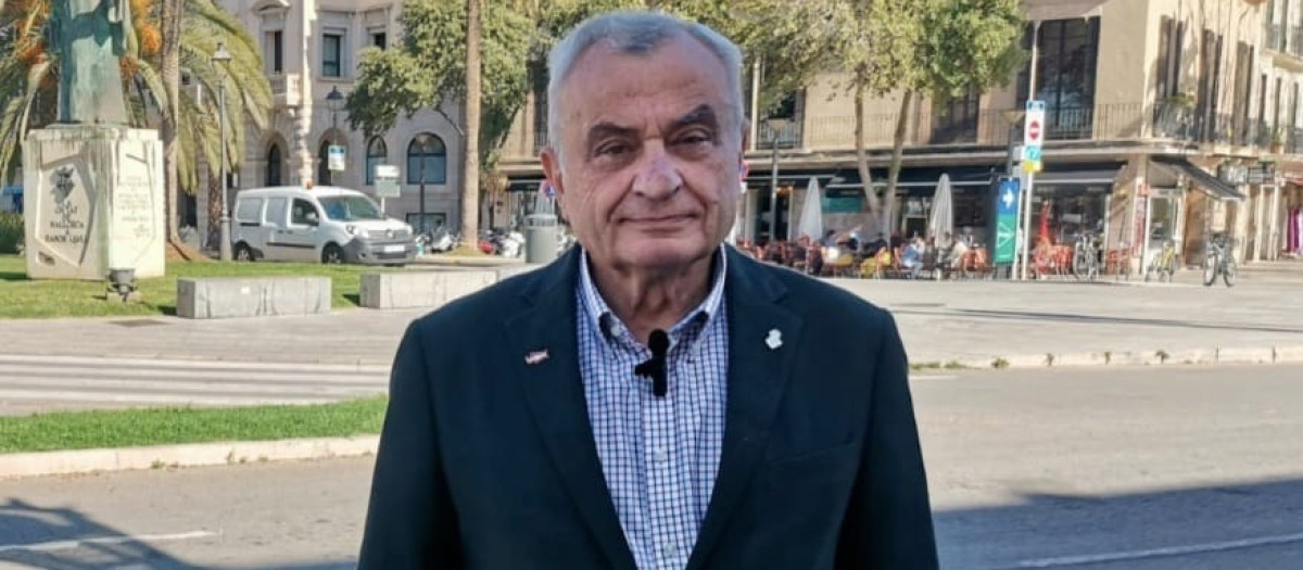 El portavoz de Vox en el Ayuntamiento de Palma, Fulgencio Coll

REMITIDA / HANDOUT por VOX PALMA
Fotografía remitida a medios de comunicación exclusivamente para ilustrar la noticia a la que hace referencia la imagen, y citando la procedencia de la imagen en la firma
21/1/2026