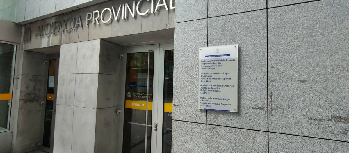 (Foto de ARCHIVO)
Juzgados de Oviedo. Audiencia Provincial.