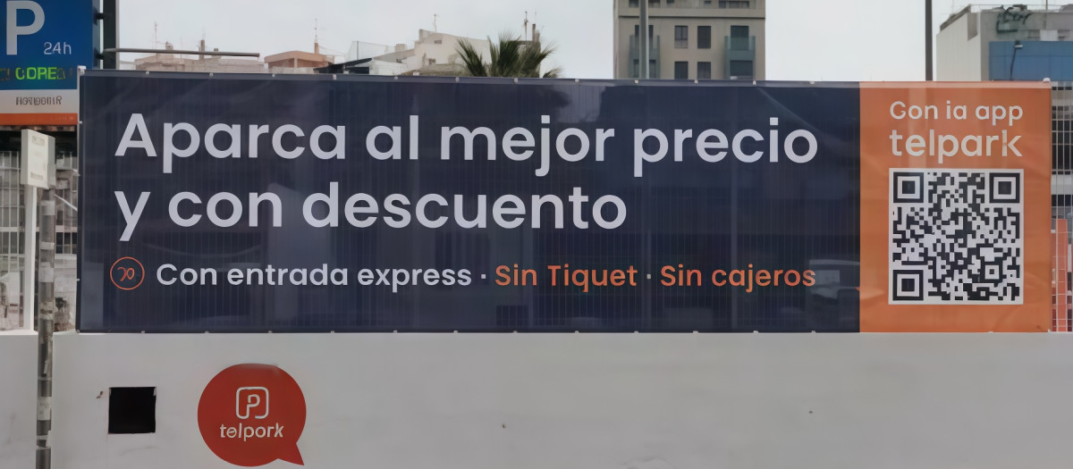 Imagen del parking Telpark en Bailén, Valencia
