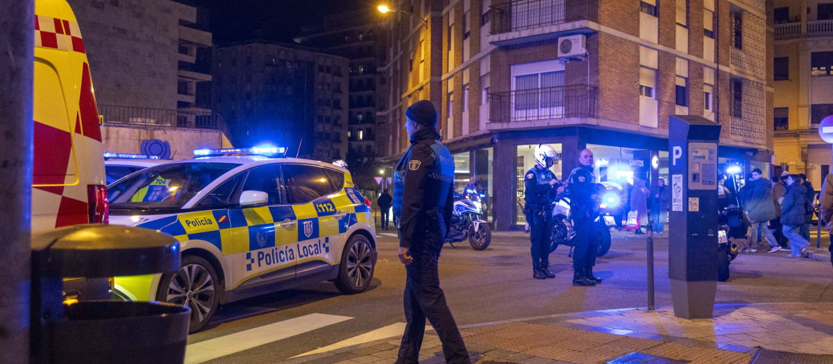 Fallece una niña al precipitarse por una ventana en la Calle Valencia de Salamanca
