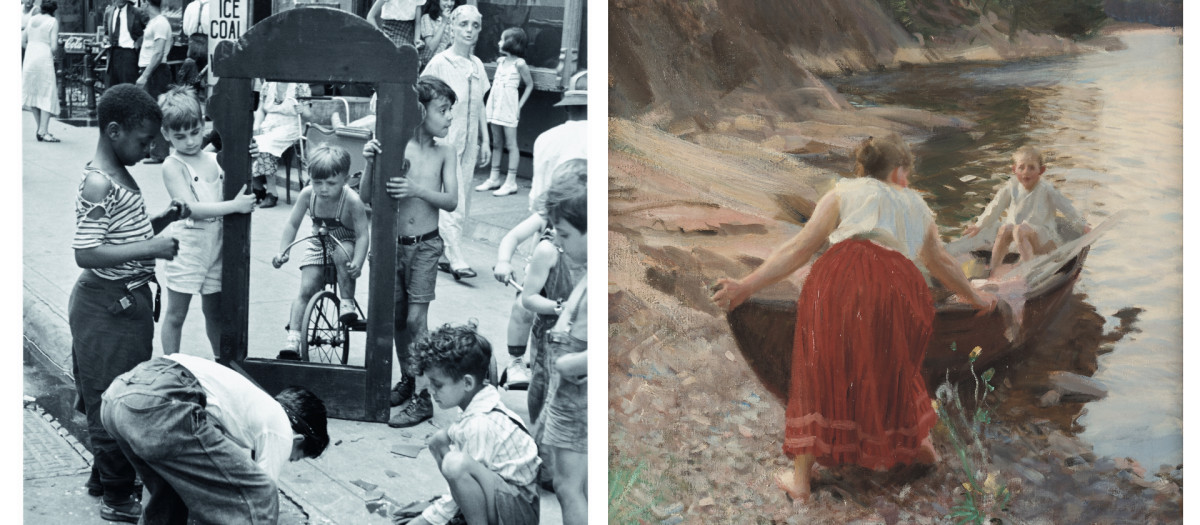El naturalismo de Anders Zorn y el Nueva York callejero de Levitt, en la Fundación Mapfre