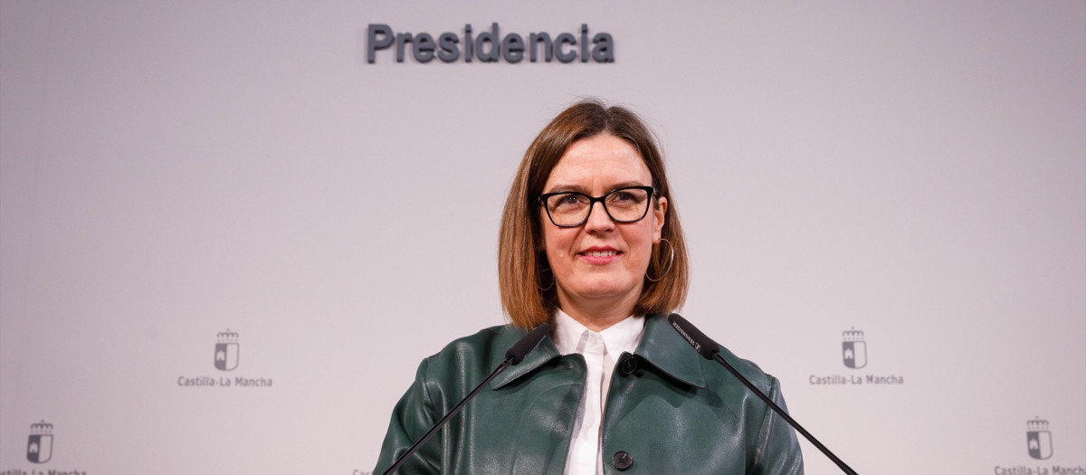 La portavoz del Gobierno de Castilla-La Mancha, Esther Padilla