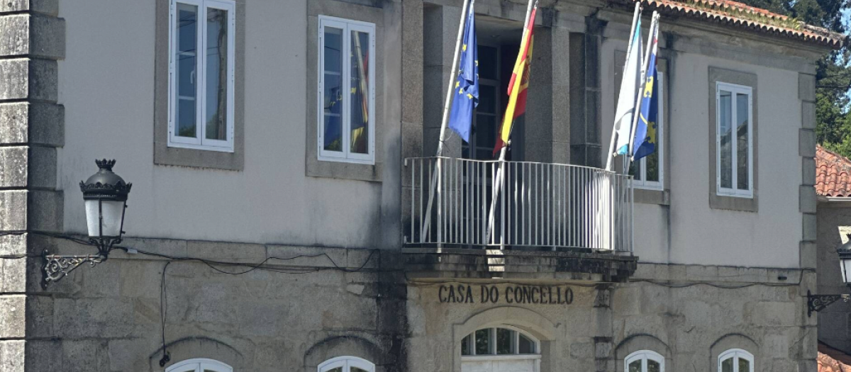 Fachada del Ayuntamiento de Melón