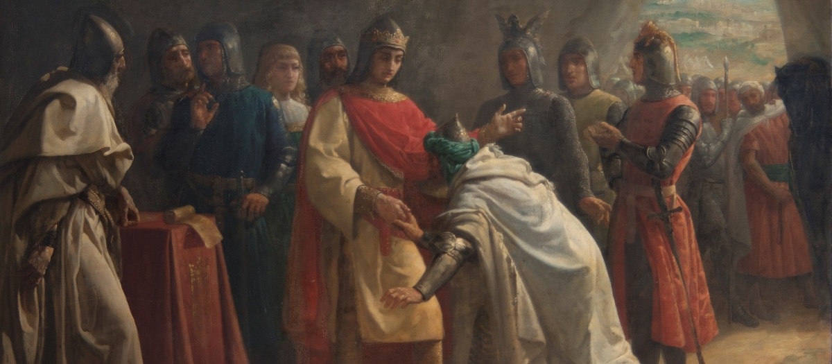 El "Pacto de Jaén" o el vasallaje de Alhamar ante Fernando III el Santo