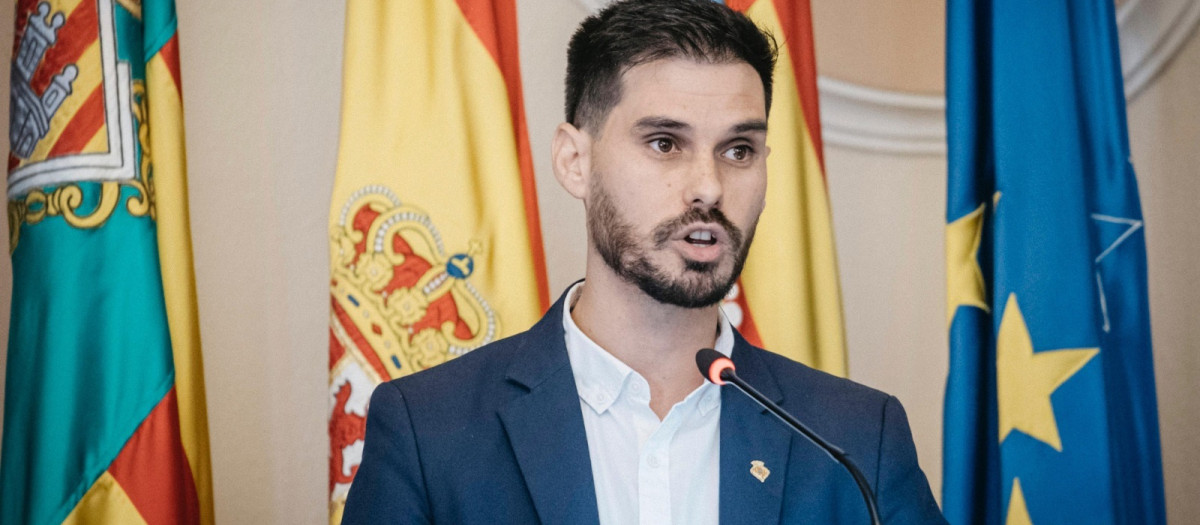 Imagen del ya exconcejal Cristian Ramírez Martínez