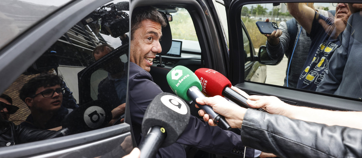 Imagen del expresidente de la Generalitat Valenciana Carlos Mazón