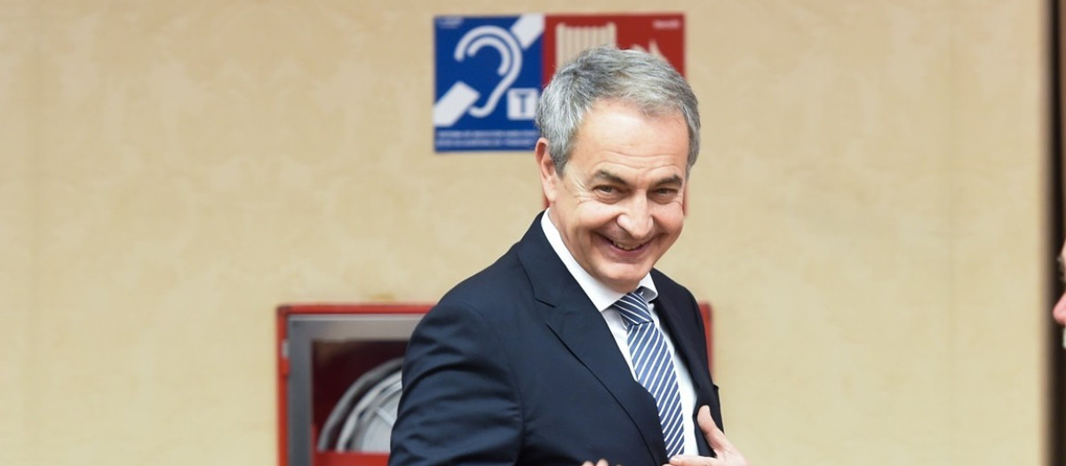 El expresidente del Gobierno José Luis Rodríguez Zapatero