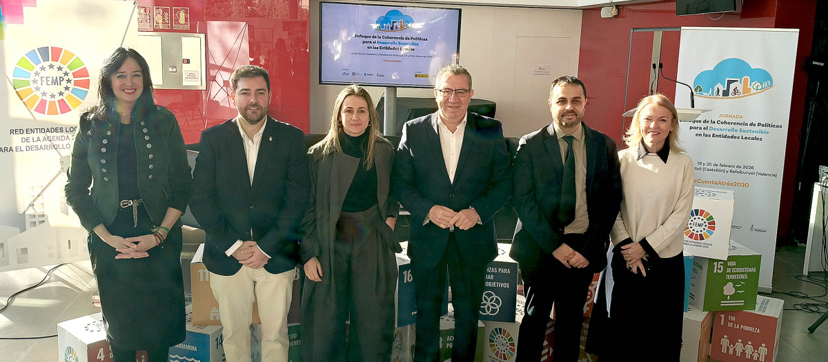 El presidente de la Diputación de Alicante en las jornadas de la Agenda 2030