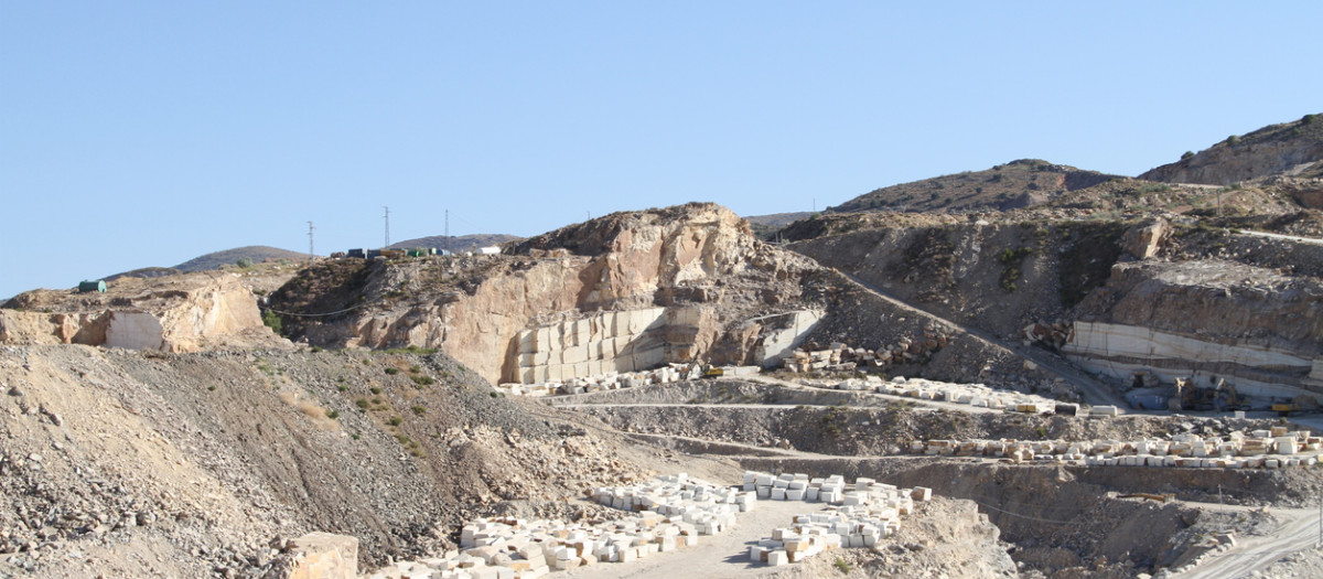 Las canteras de Macael cuentan con más de dos mil años de historia