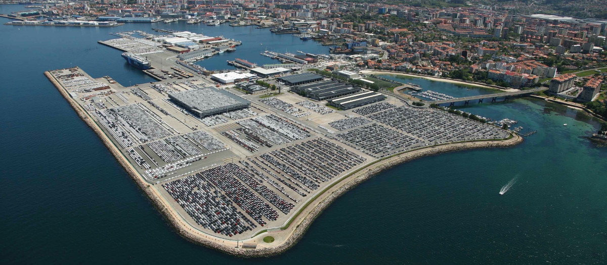 Area portuaria de Bouzas (Vigo)