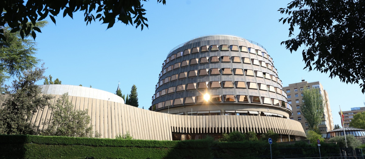 Fachada de la Sede del Tribunal Constitucional.