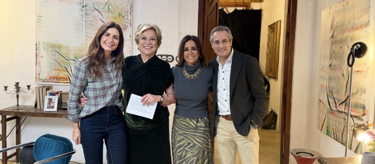 Imagen de Nuria Roca, Inés Ballester, Carmen Alcayde y Ximo Rovira