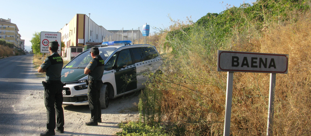 Agentes de la Benemérita del Puesto Principal de Baena