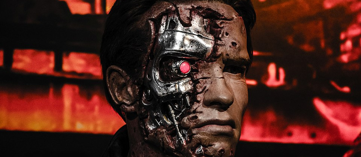 Imagen de Terminator en el Museo de Cera de Londres