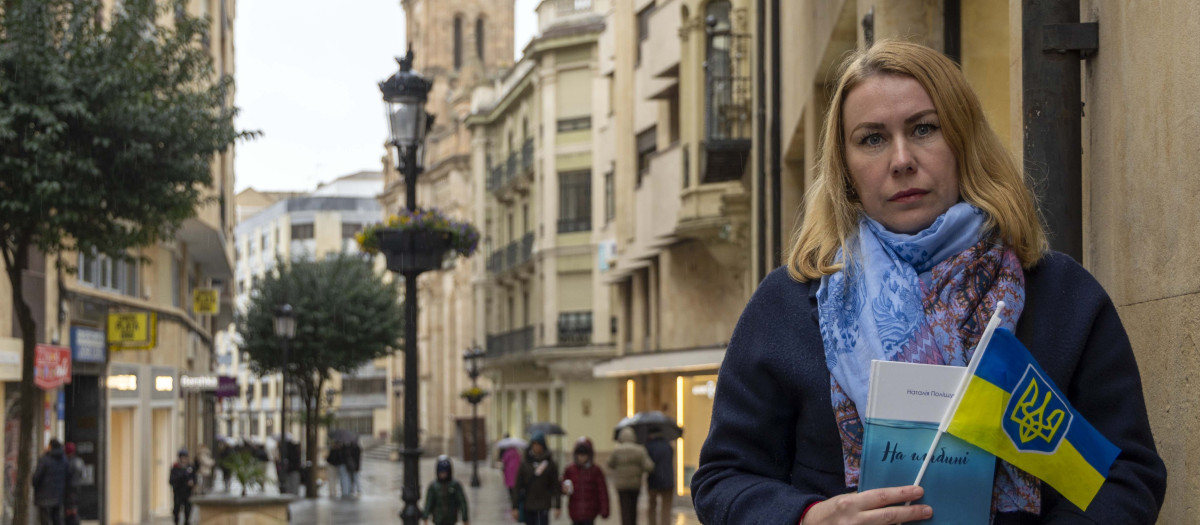Natalia Polishchuck, ucraniana asentada en Salamanca