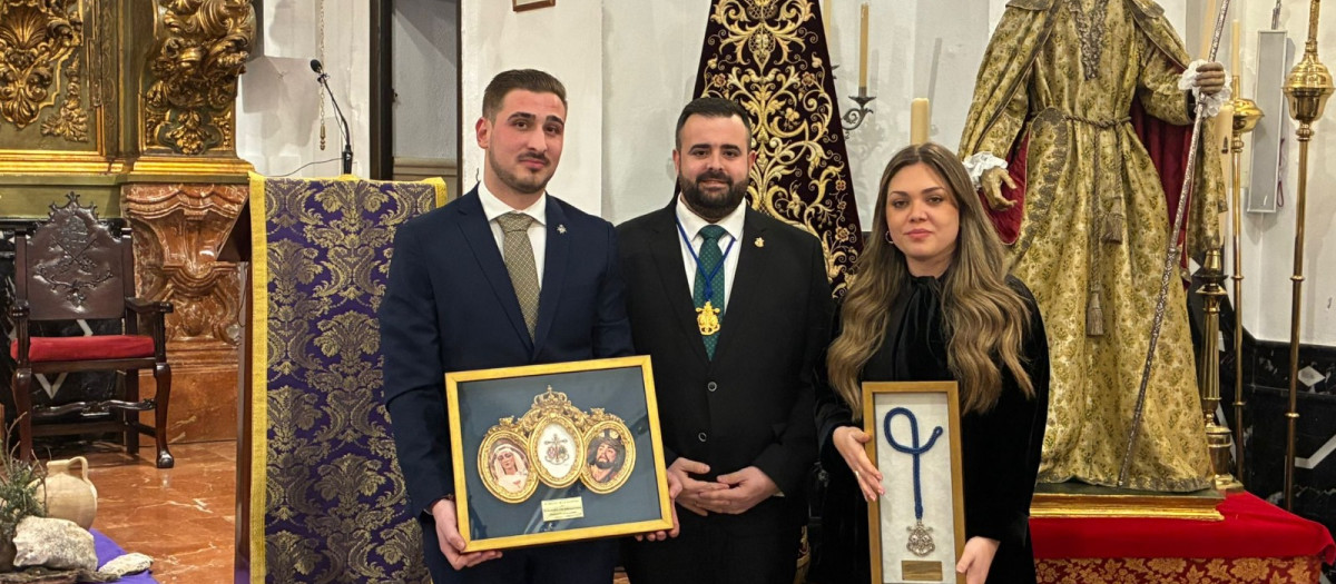 En la imagen, el pregonero de la Juventud de Cabra