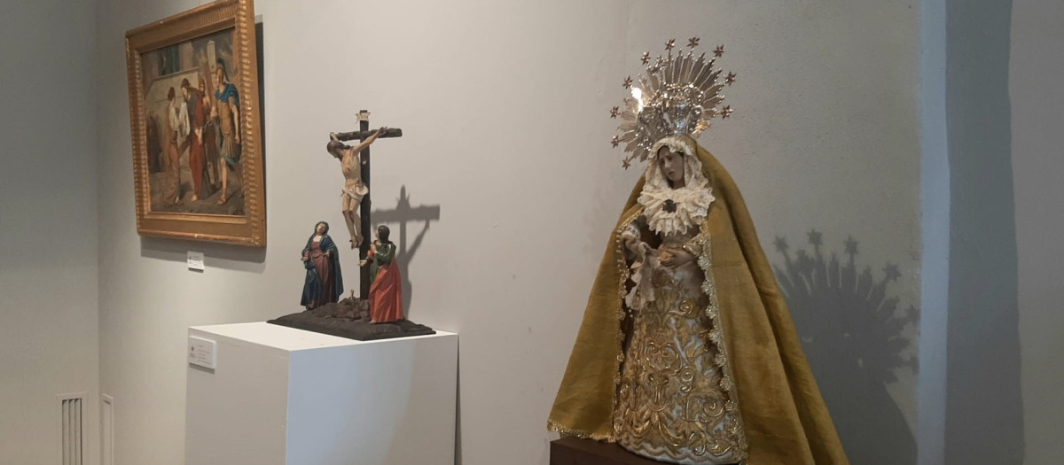 Algunas de las piezas de la exposición Imágenes del alma