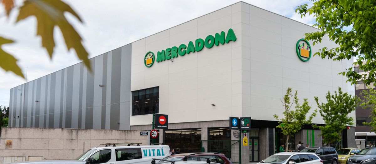Imagen de un supermercado de Mercadona