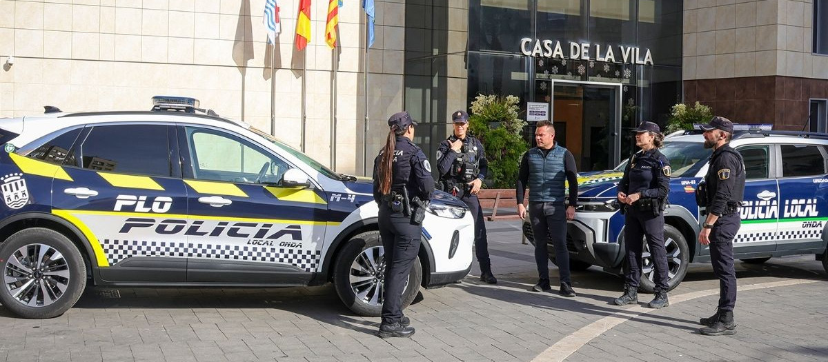 Imagen de archivo de agentes de la Policía Local de Onda, Castellón