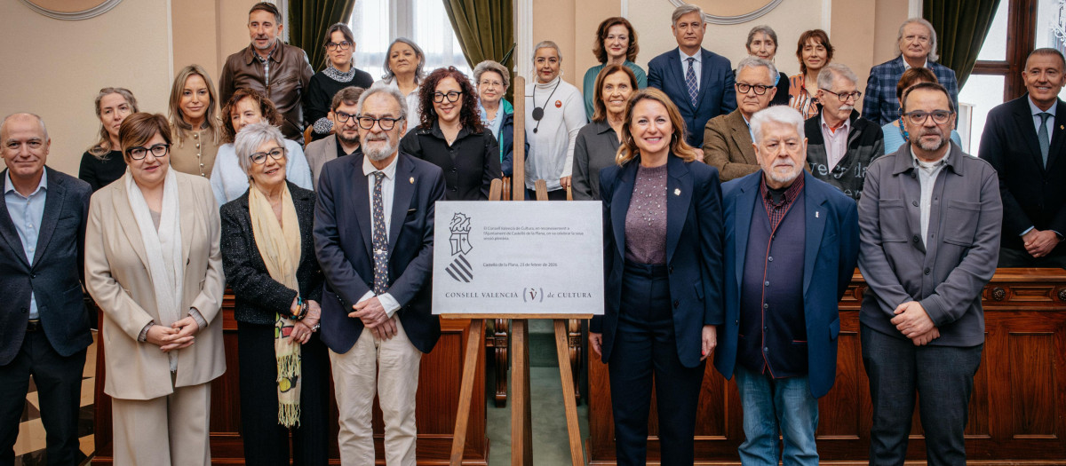 Carrasco en el pleno del Consell Valencià de Cultura celebrado en el Ayuntamiento