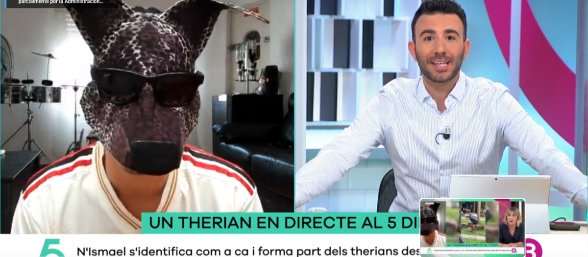 Momento en el que el entrevista está a punto de despedirse