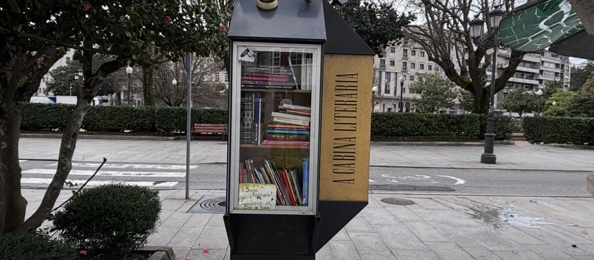 Cabinas literarias en Redondela