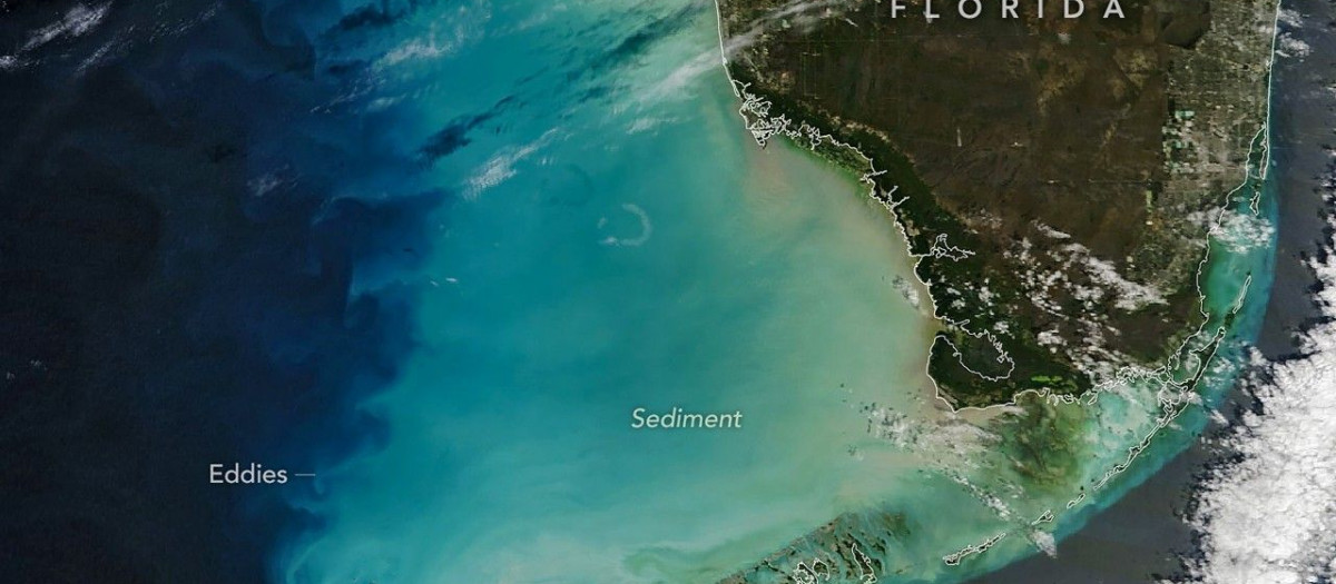 La explosión ártica iluminó la plataforma occidental de Florida