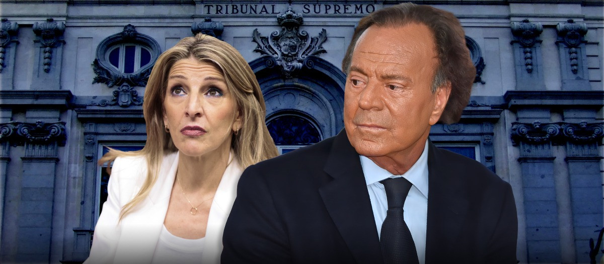 Yolanda Díaz y Julio Iglesias