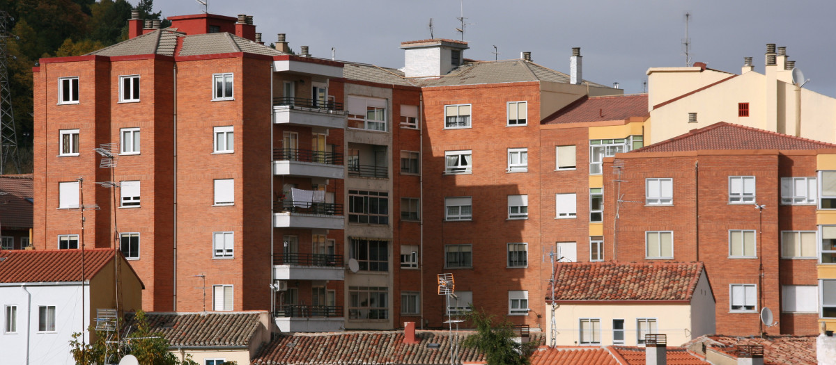 Bloques de vivienda en Burgos