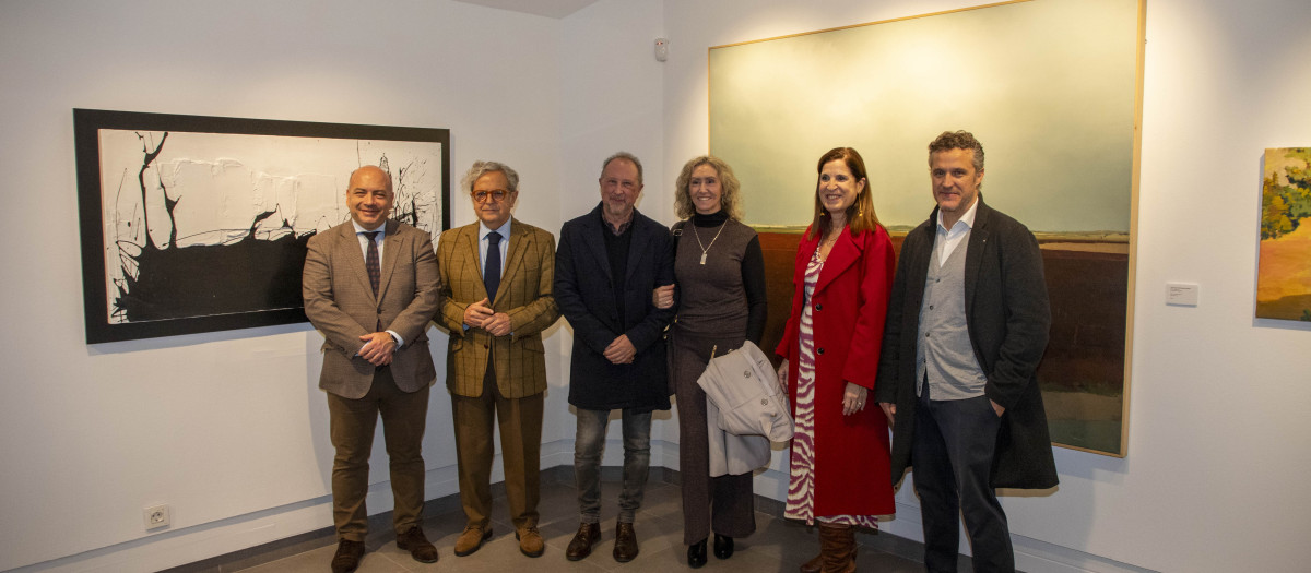 Inauguración de la exposición 'Arde el día' en la Fundación Rafael Botí (Córdoba)