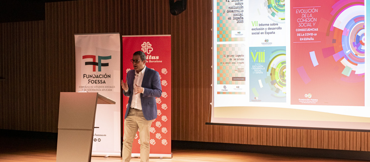Presentación del informe sobre exclusión social de FOESSA y Cáritas