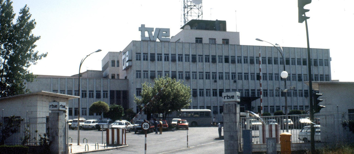 Edificio sede de Televisión Española en Prado del Rey