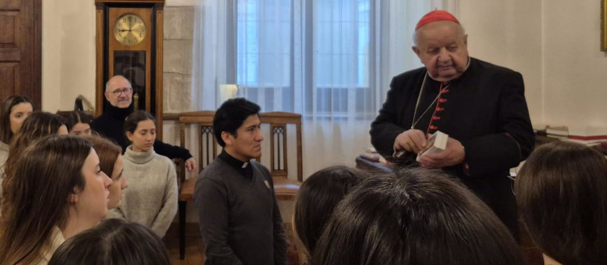 Alumnos de Bachillerato del Colegio Juan Pablo II de Parla