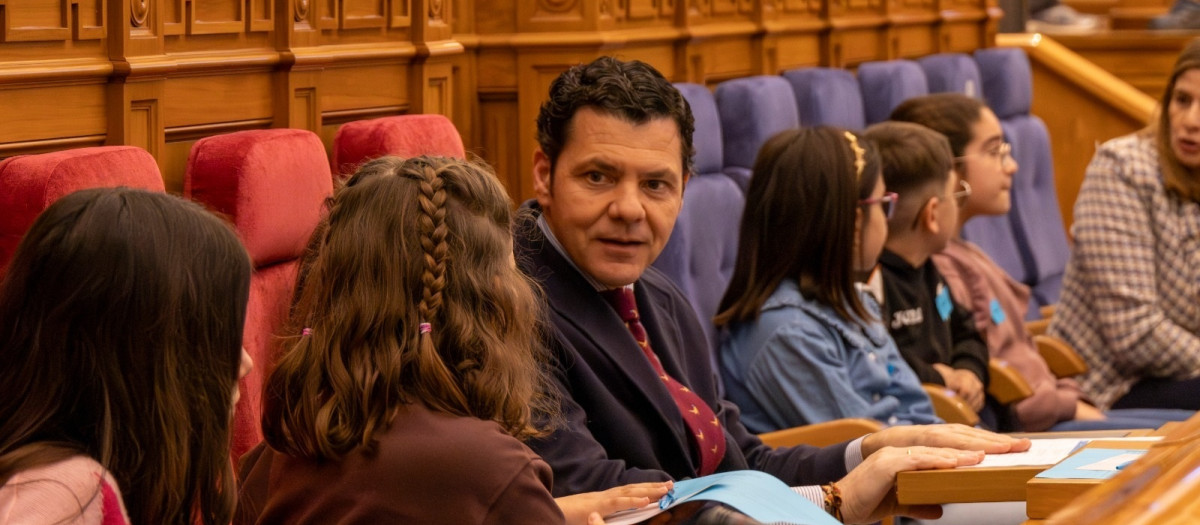 El diputado de Vox en las Cortes de C-LM Luis Blázquez