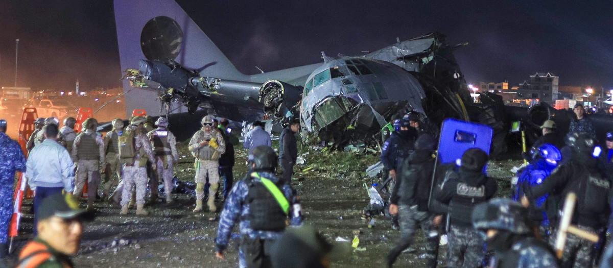 Imágenes del accidente de esta noche