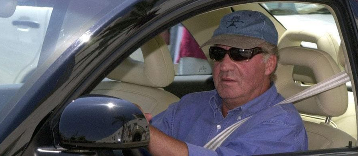 Hace ya años que el Rey emérito no puede conducir
