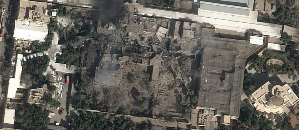 Complejo residencial del líder supremo de Irán Alí Jamenéi en Teherán