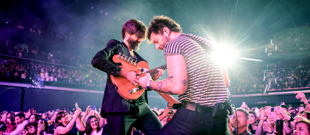 Imagen del concierto de Viva Suecia en el Roig Arena