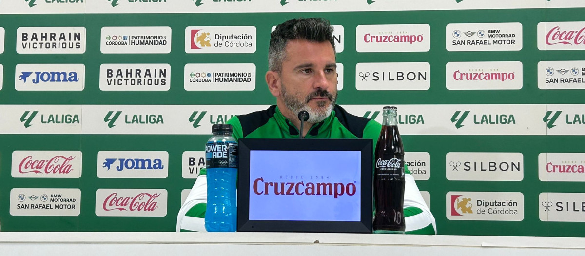 Iván Ania, en la previa del duelo ante el Andorra