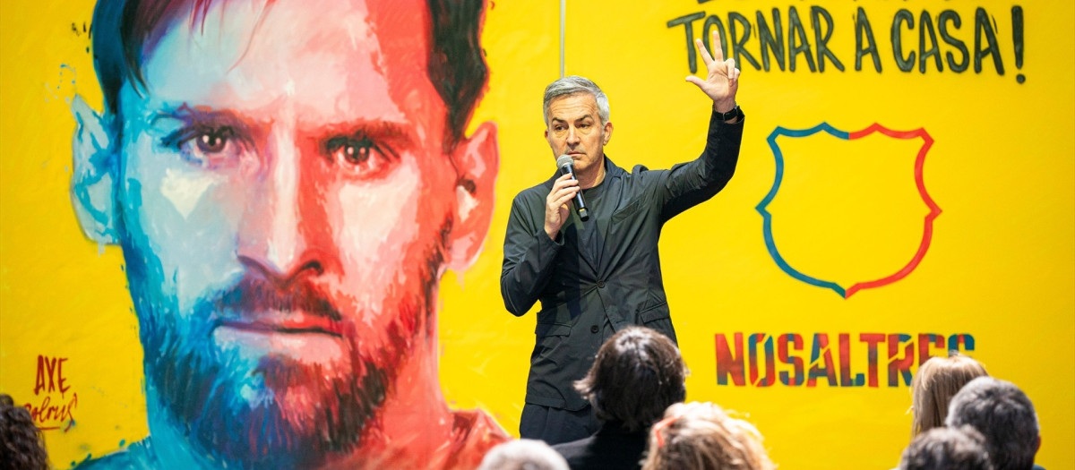 Víctor Font confía en desbancar a Laporta en las elecciones del próximo 15 de marzo