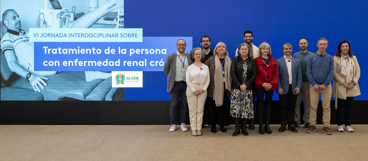 Imagen de la jornada sobre la enfermedad renal crónica en la Universidad CEU Cardenal Herrera, Valencia