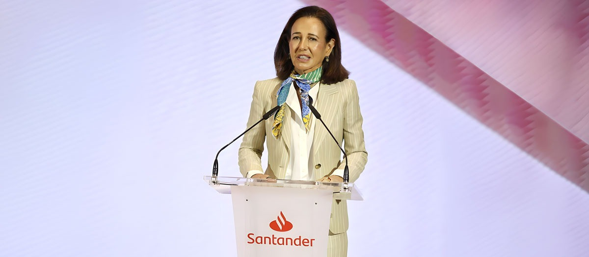 Ana Botín, presidenta del Banco Santander